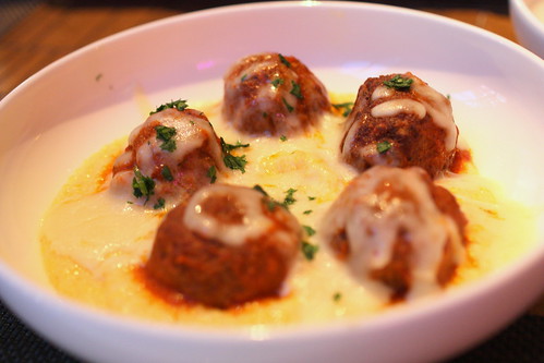 veal and ricotta meatballs