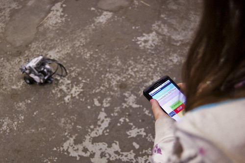 Android controlled LEGO Mindstorm Robot