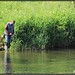 Pescando en el Río Tambre