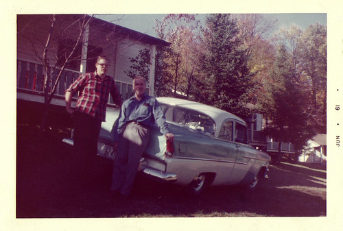 Dad, Granddad and a Car