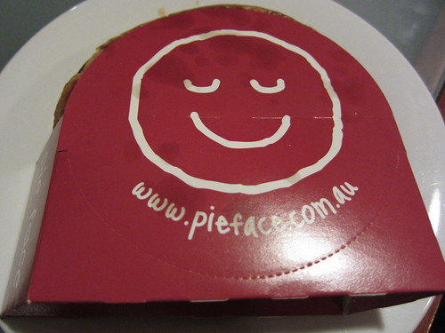 Pieface for dinner