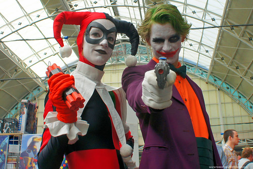 Kapow! Comic Con : Cosplay - Harley Quinn & Joker by Craig Grobler