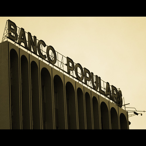 banco popular costa rica. monochrome sign costarica