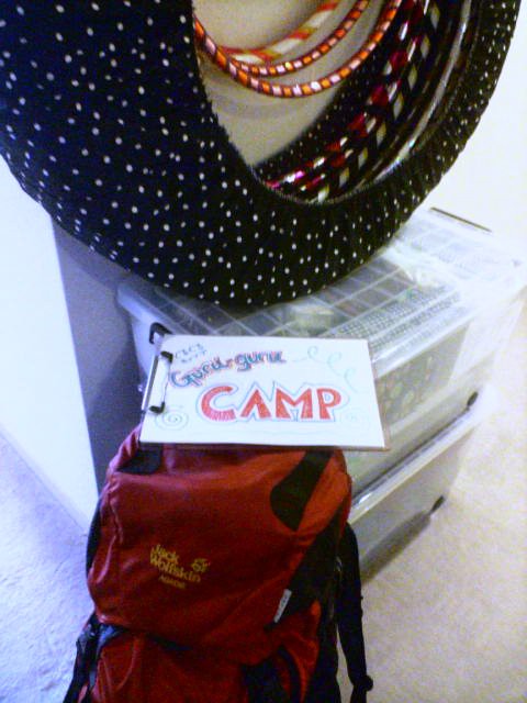 Guru-guru Camp gear