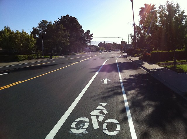 New bike lane