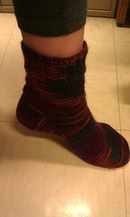 First sock