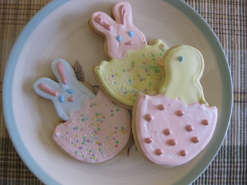 Bunnies and chicks and cookies OH MY!