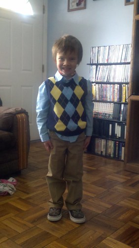 Most handsome boy ever says "happy easter!!!!"