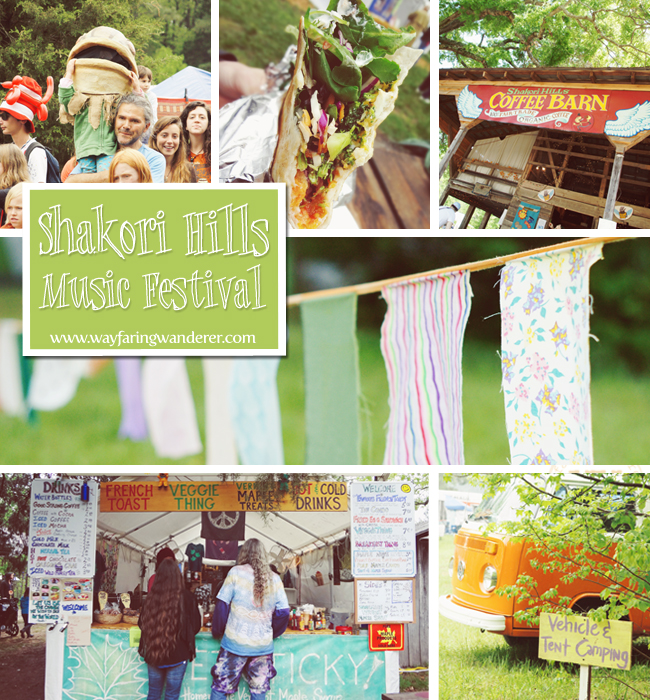 Shakori Hills Music Festival Collage