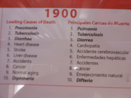 Causes of death in 1900