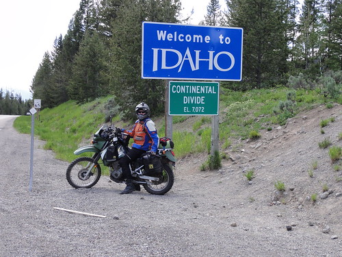 Entering Idaho