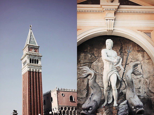 Epcot World Showcase Italy diptych