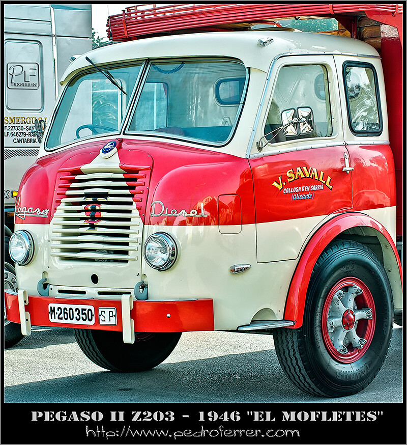 II Truck Show Festival de Torrelavega - Pegaso II Z-203 "el mofletes"