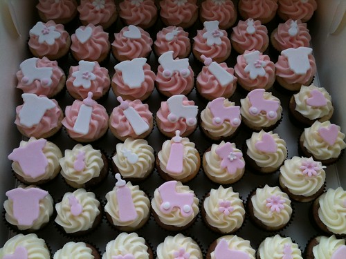 Baby shower cupcakes by Cupcake Passion (Kate Jewell)