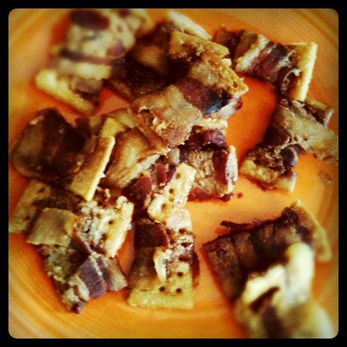 Bacon and brown sugar crackers - Easter Brunch