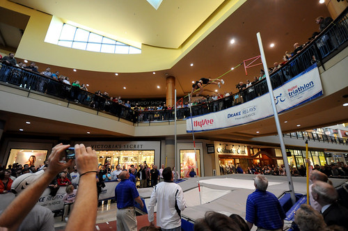 Day 117 - Pole Vault at the Mall: Miles