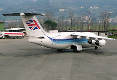 Air UK BAe 146-100 G-UKPC FLR 10/02/1994