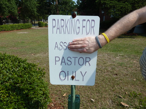 Parking for Ass Pastor Only