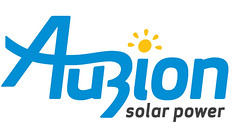 Auzion solar power logo