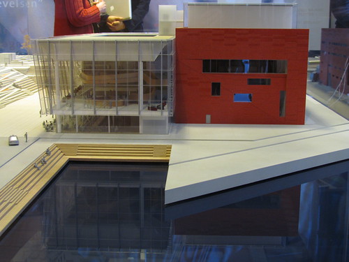 The model of the new concert hall in Stavanger