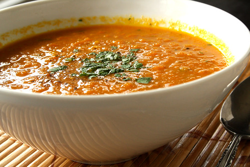 Eva Longoria's Carrot Ginger Soup