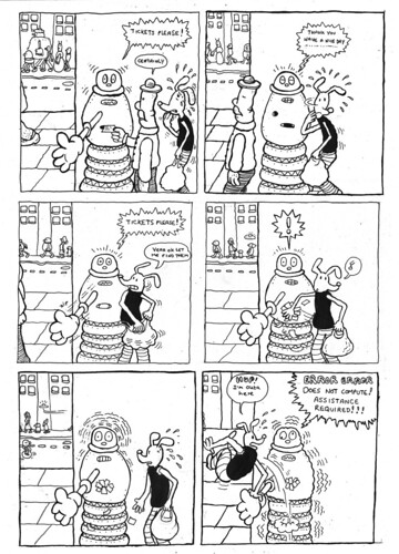 Knock About Town comic strip by S.D. Adams