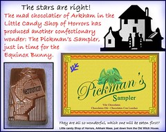 Pickman's Sampler Ad from Arkham