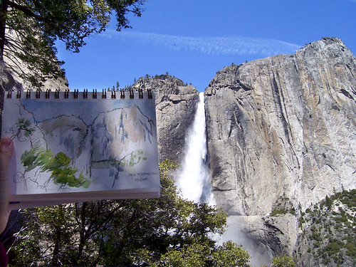 Yosemite Falls sketch