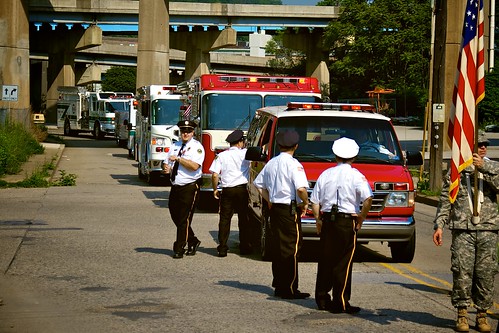 Memorial Day Parade 2011:  Emergency vehicles.