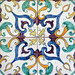Tiles from Bacalhoa - Azulejos de Azeitão