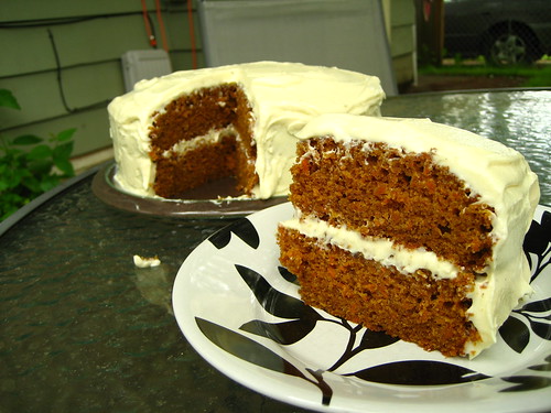 Classic Carrot Cake with Dreamy Creamy White Chocolate Fosting