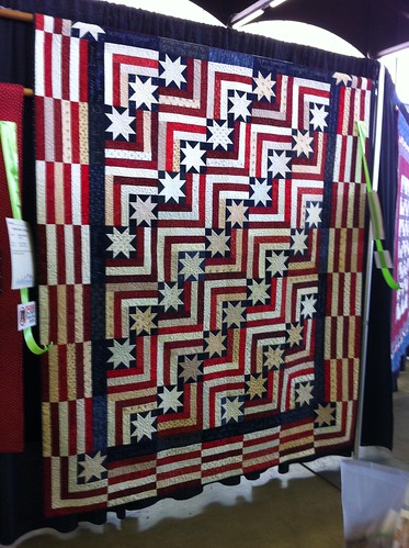 2011 Dallas Quilt Show- stars and stripes