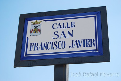 Placas: Calle San Francisco Javier
