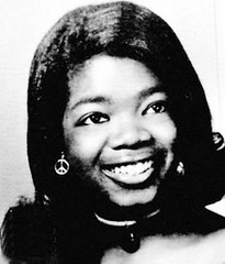 Oprah as a young woman