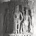 Sculpture @ Cave 1(BW), Badami Cave Temple, Karnataka
