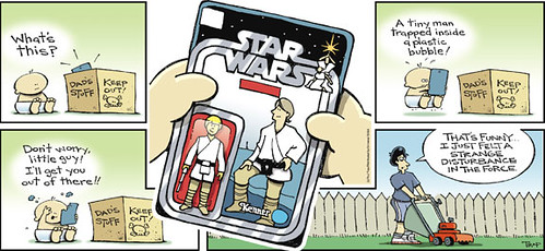 star wars comic strip