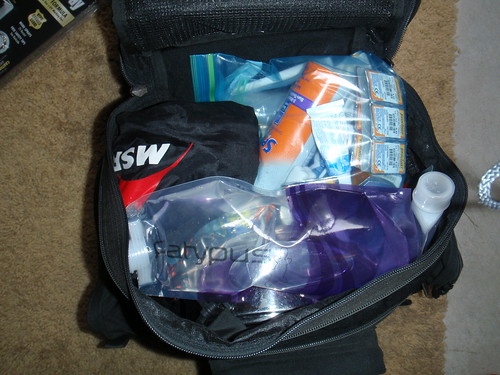 Tank Bag Packed