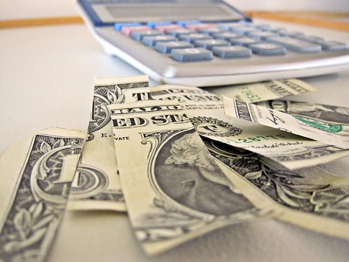 Calculator and Dollar Bill by Images_of_Money, on Flickr