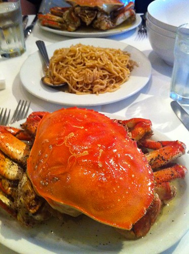Garlic crab @ Thanh Long