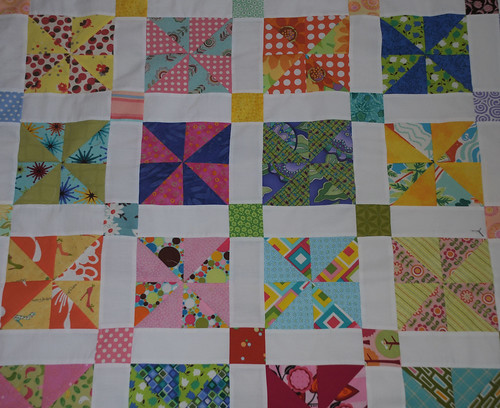 orphan charm square quilt by nanotchka