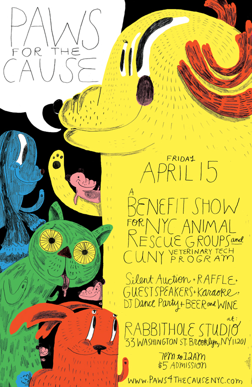 Paws for the Cause POSTER