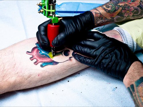 Tattoo Time Lapse video on