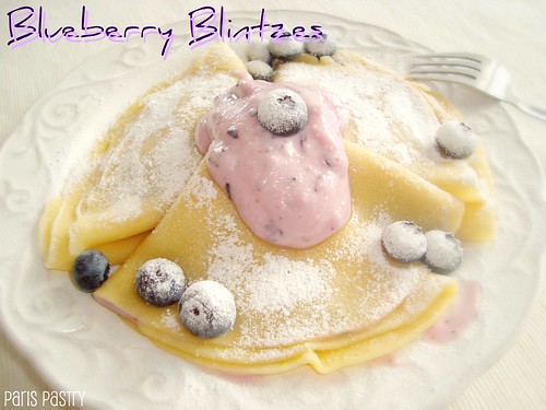 Blueberry Blintzes