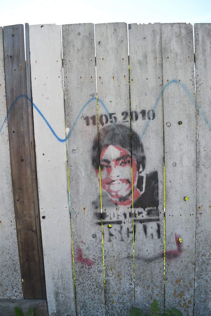 Oscar Grant, Graffiti, Street Art, Oakland, 