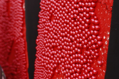 the red beads