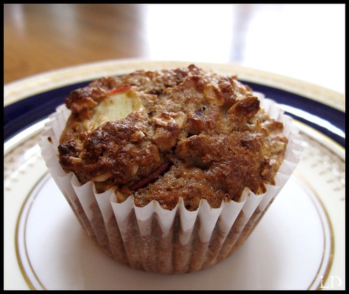 Apple bran muffins
