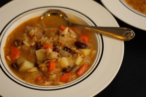 Kapusniak (Sauerkraut Soup)