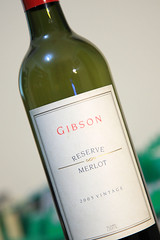 Gibson 2005 Reserve Merlot