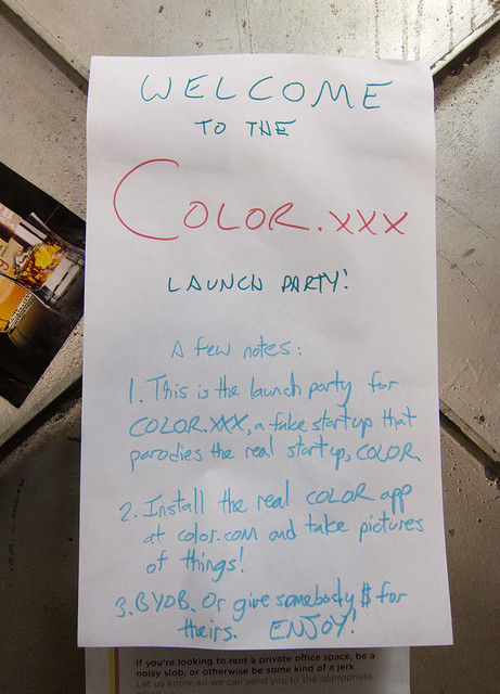 Color.xxx Launch Party