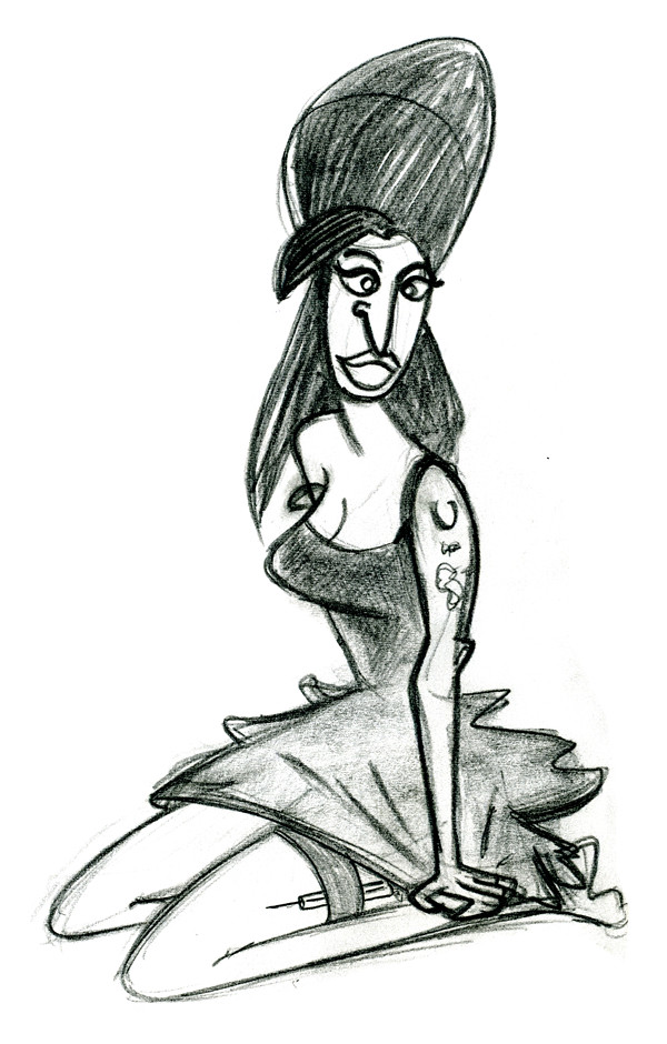 Amy_Winehouse_Caricature_Sketch_01